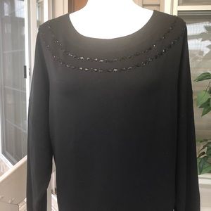 Lane Bryant beaded sweatshirt